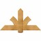 Ekena Millwork Redmond Rough Sawn Timber Gable Bracket, Western Red Cedar, 48"W x 26"H x 2"D x 6"F, 13/12 Pitch GBW048X26X0206RED00RWR - alternate 1